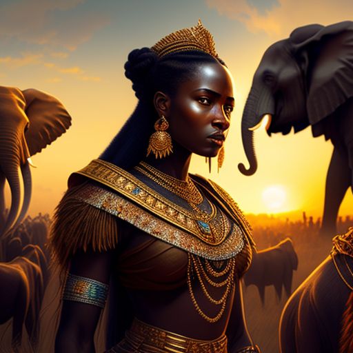 african warrior queen