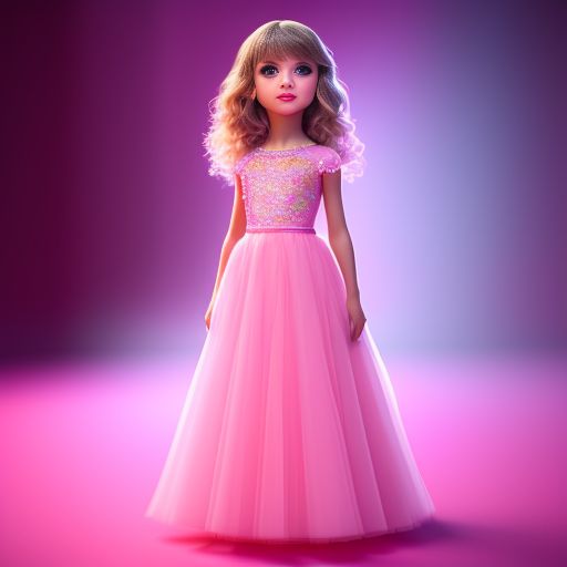 Taylor Swift Pretty in Pink Fashion Collection Doll