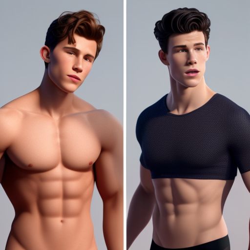 marriedcod632 tom holland and shawn mendes both as underwear models