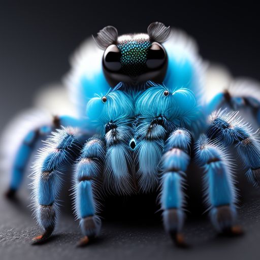 baby blue tarantula