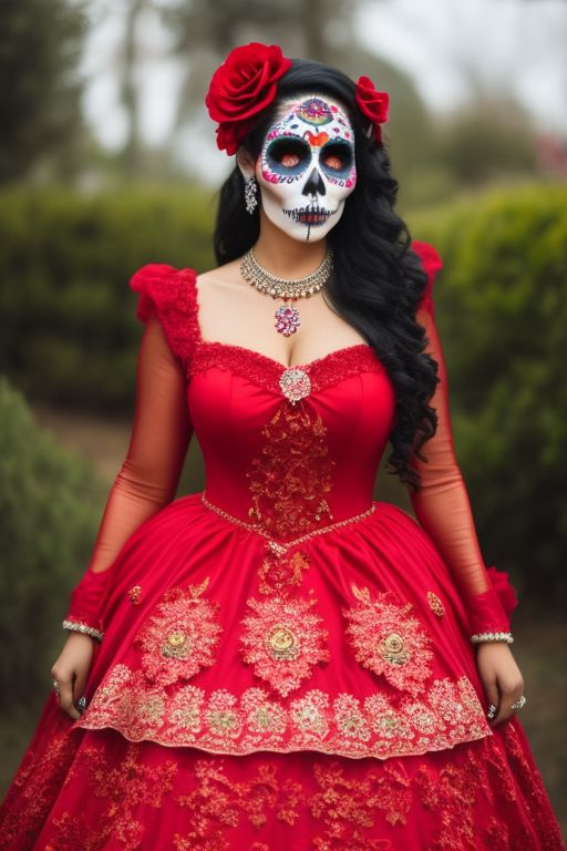 Dia de los store muertos quinceanera dress