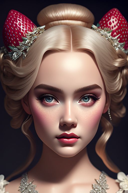 Sociable Toad9 Womens Cinderella Strawberry Blonde Hair Big Bun Hair Style French Empire 