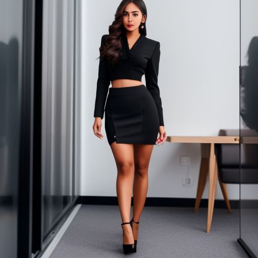 Office mini skirt outlet suit