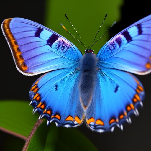 Purepurpler: Adonis Blue Butterfly, 16K, Photorealistic, Ultra ...