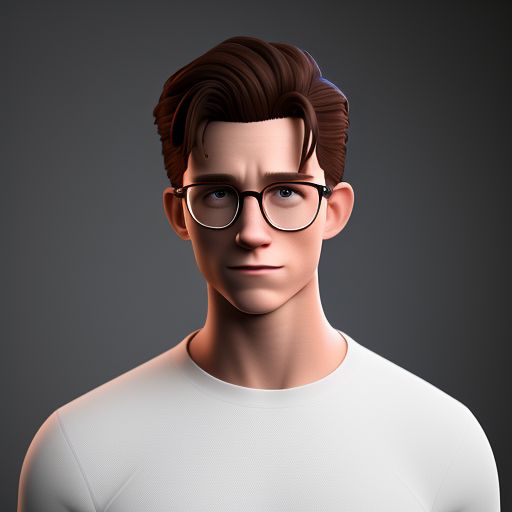 rude-newt470: Tom holland explicit poses as nerd with glasses from the ...