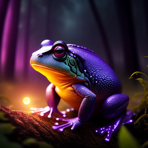 purple dart frog