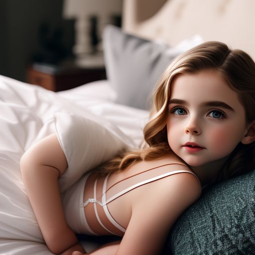 mealymonkey615 McKenna grace underwear in bed