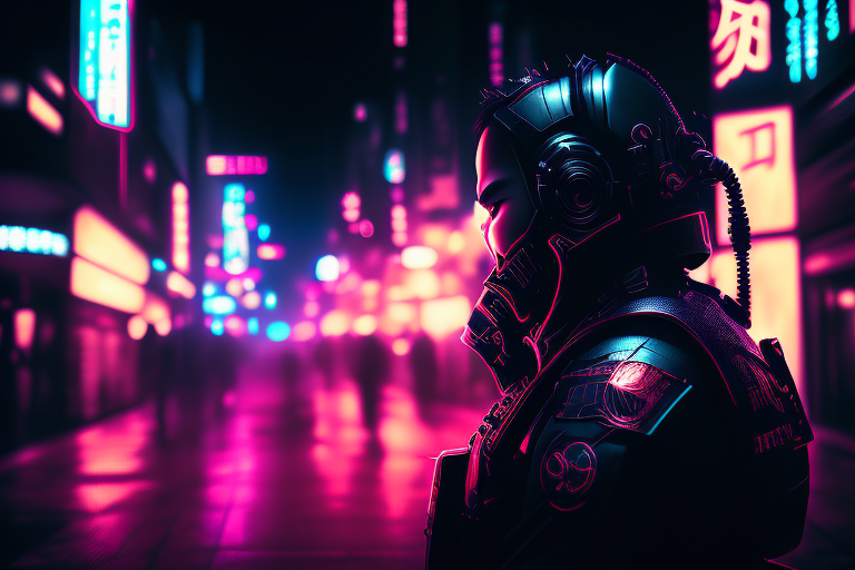 limp-rat251: Overlay Japanese type, cyberpunk art, cg society ...