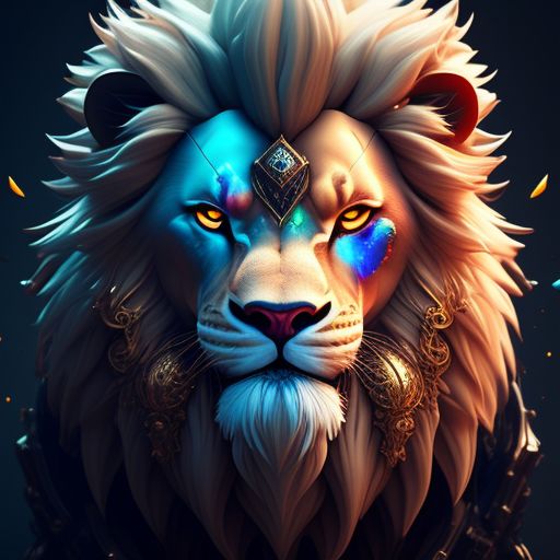 100+] 3d Lion Wallpapers