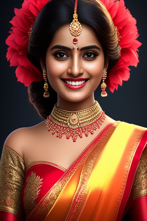 hurtful-crane11-beautiful-bengali-girl-wearing-a-red-saree-seductive