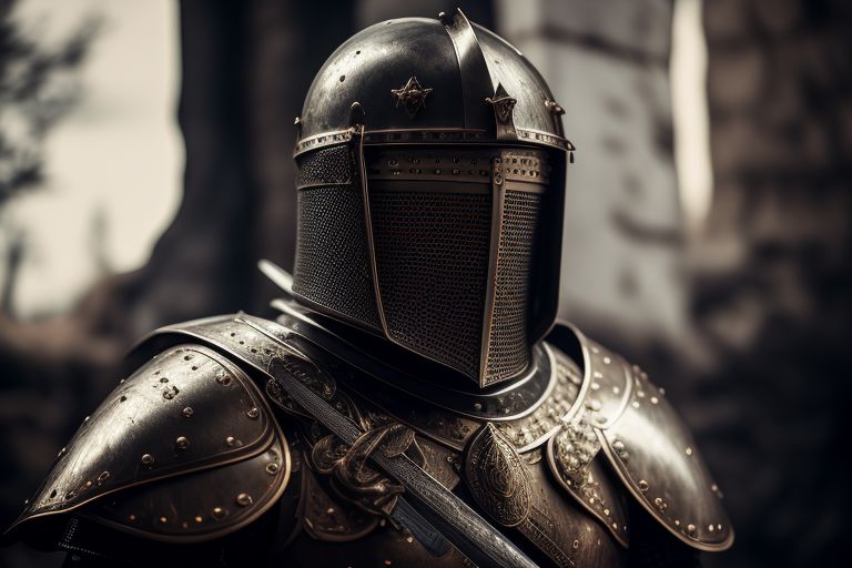wobbly-skunk31: Knight in heavy plate armor with Scottish claymore