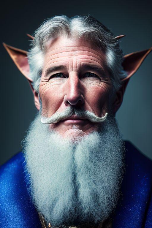 sneaky-llama631: Richard Gere as an elf wizard with trimmed white beard ...