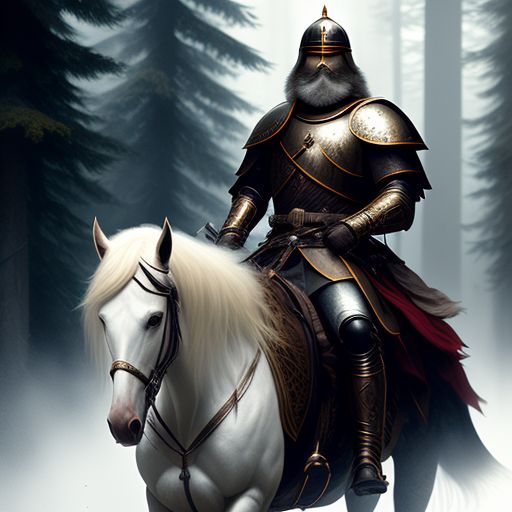 Mounted Knight Concept Art