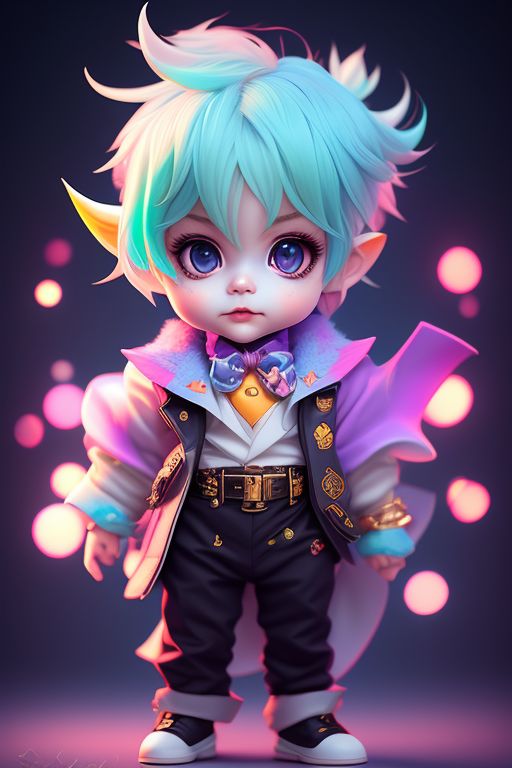 cute cartoon baby joker