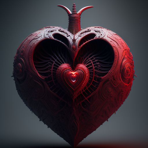 Max_Turbo: human heart made by devil's horn