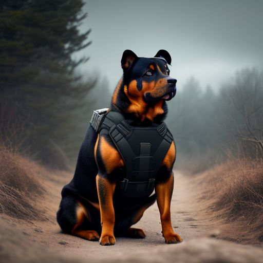 Rottweiler best sale tactical vest