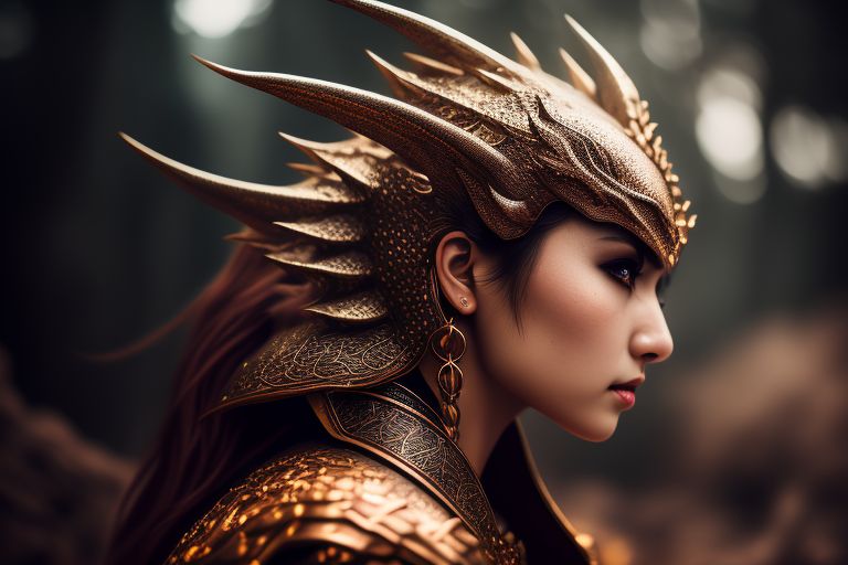 dragon warrior headpiece