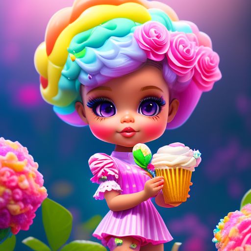 orange-rook338: bratz baby doll flower rainbow icecream candy land