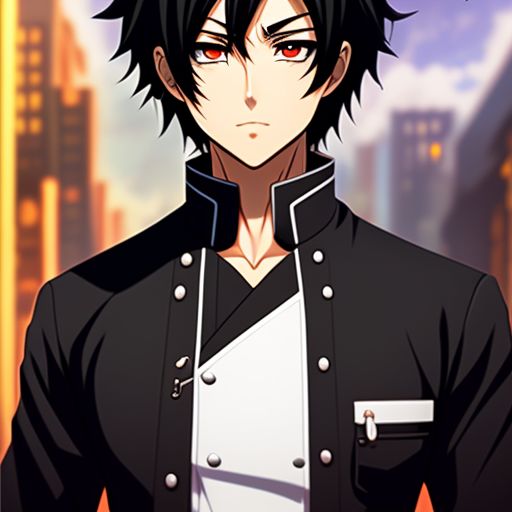 legal-jackal584-anime-character-in-chef-clothes-with-strong-black-hair