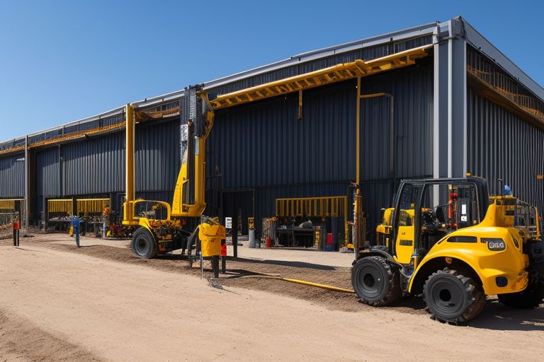 Проектирование и изготовление полигонов для обучения безопасным приемам работы на высоте