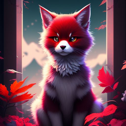 Cute Anime Animal Characters Wallpaper