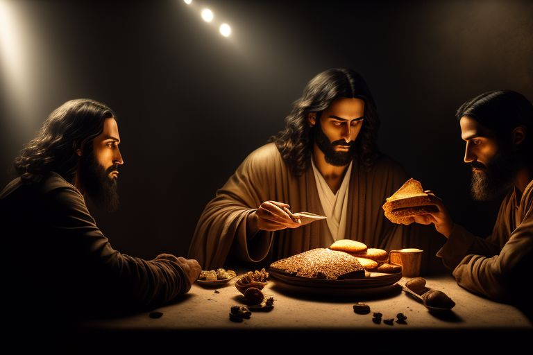 mean-shrew471: (realistic), (dramatic lighting), a photography of Jesus ...