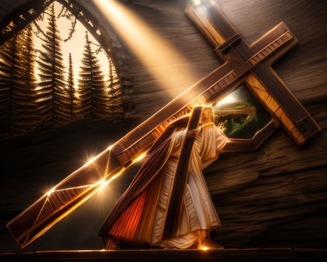 jesus christ carrying the cross wallpaper