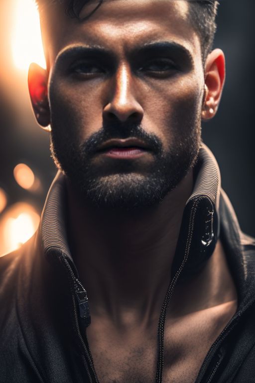 Fedoraxsa Ultra Realistic Portrait Of A Man Dramatic Lighting