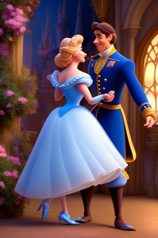 strange-cod884: Cinderella dancing with the prince