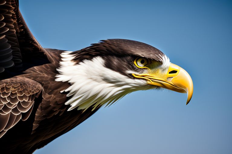 samegoose624 A photorealistic image of a majestic bald eagle in