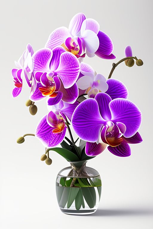 AndreaMarques orchid in the clear vase