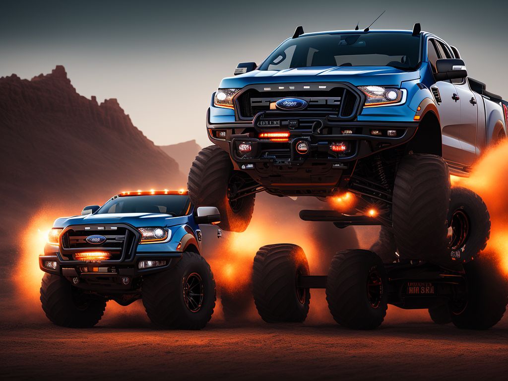 Ford Ranger Truck Drawings