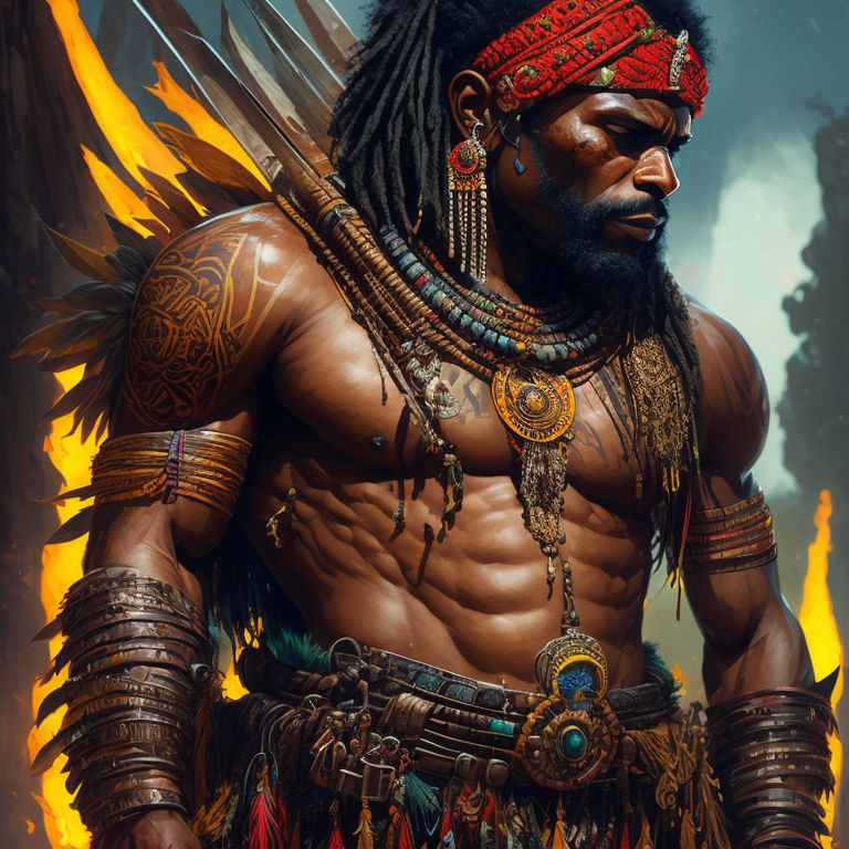 tidy-cheetah753: portrait of papuan warrior, wearing goroka mudman mask ...