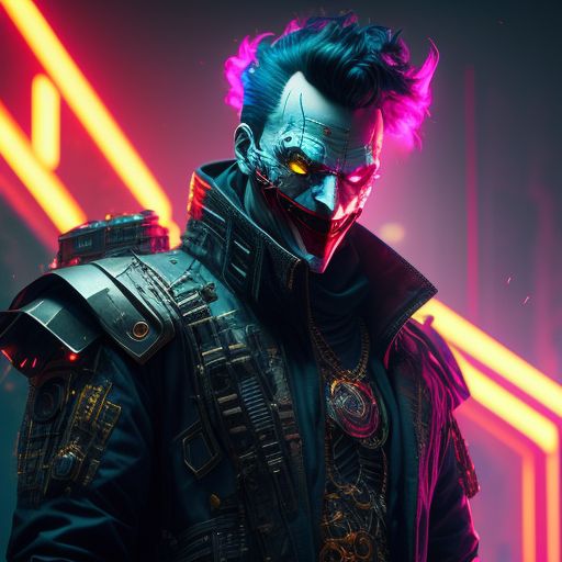 Joker Cyberpunk HD Wallpaper - Eyecandy for your XFCE-Desktop 