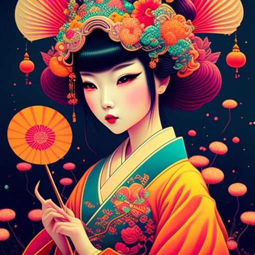 horacyrodas: JAPANESE Geisha look