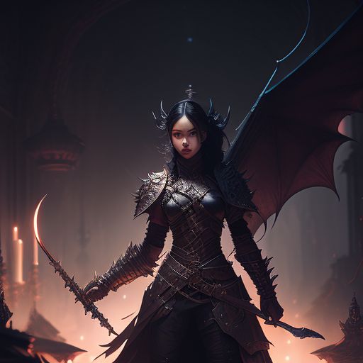 ArtStation - Dragon slayer girl