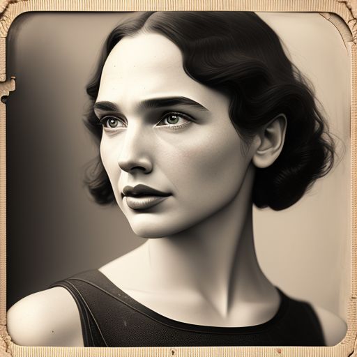 aware-raven13: Gal gadot, 1920s, Tintype photograph, Photography ...