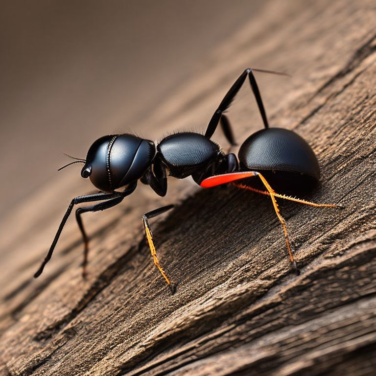 weird-crane836: An ant extreme closeup, by camera Canon EF 100mm f/2.8L ...