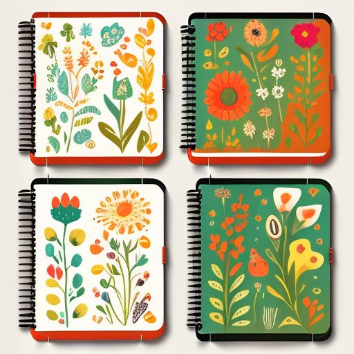 JohnNeoTech Notebook cover art for a children's nature guide3