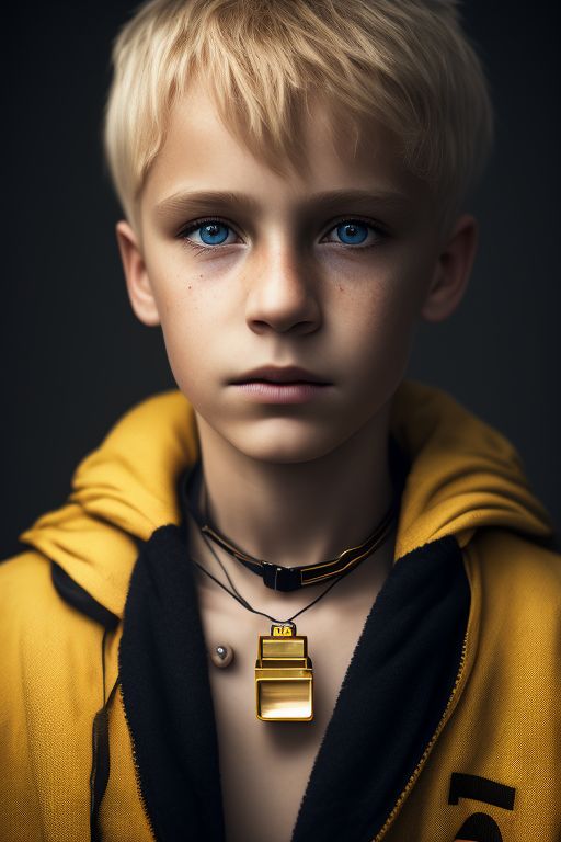 The boy with the golden eyes