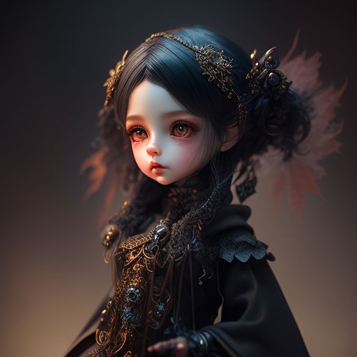 Hannalux: Cute bjd Doll, creature doll