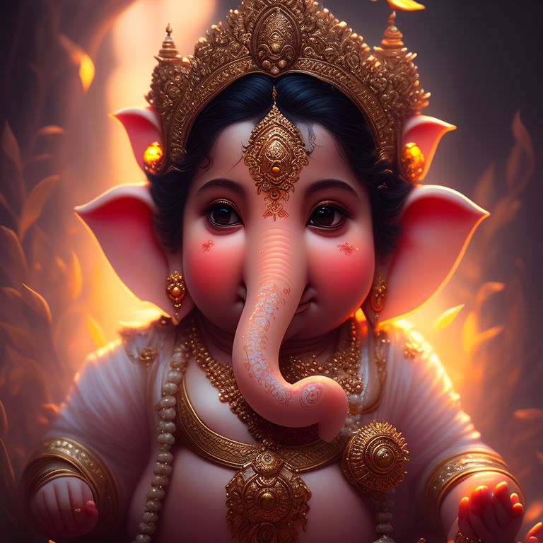 some-wolf7: Baby Lord Ganesh