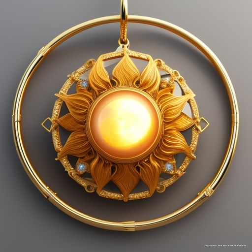 lucky-jackal885: Pendant inspired by sun and sea