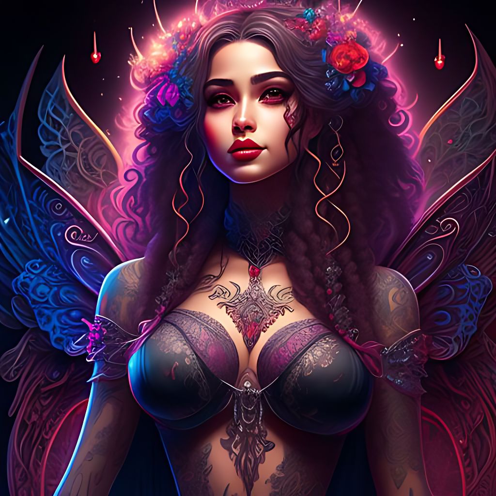 beautiful gothic fairies