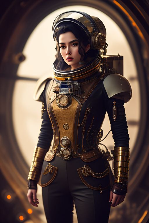 Astronaut Steampunk Cosplay