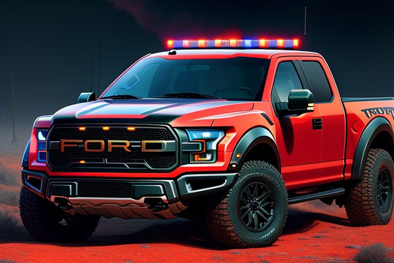 raw-skunk483: Brutal Ford F-150 Raptor with ADVANCE Theme color