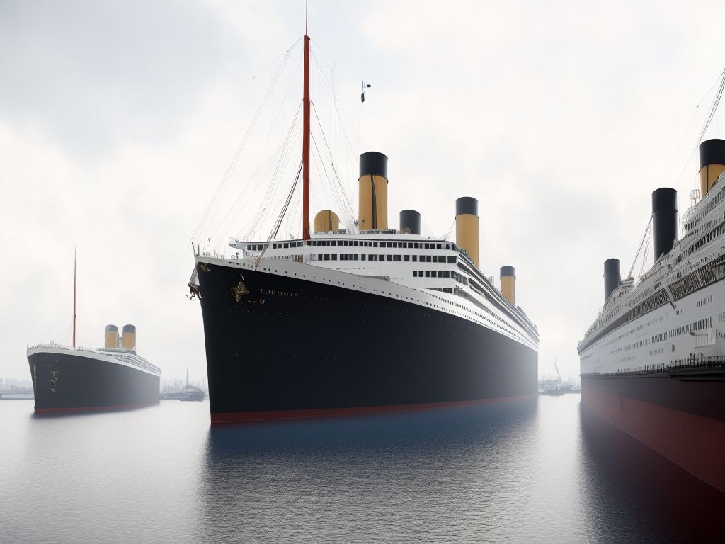 all-seahorse268: Realistic, Photography, you can show me RMS Titanic put  into port at southampton, On 11 April 1912s, Royal Mail Ship Titanic, White  Star Line, Beautifulship, Realistic ship, Realistic physiology, Realistic  detailed,