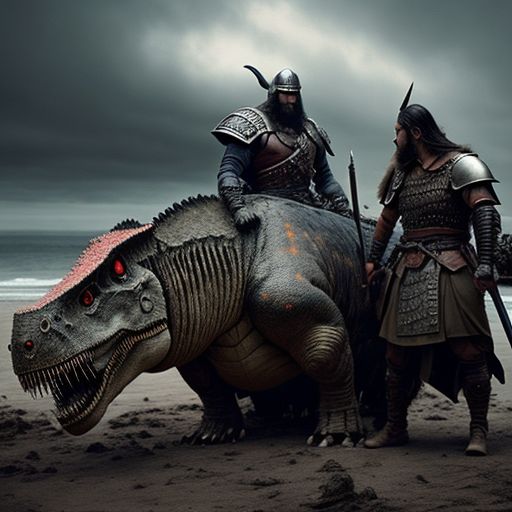 Dinolords is a retro medieval RTS in which the Vikings ride T-Rexes
