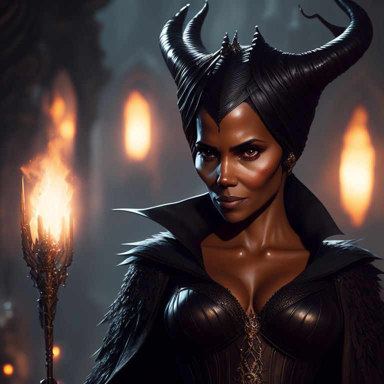 doting-bear869: Halle Berry Maleficent