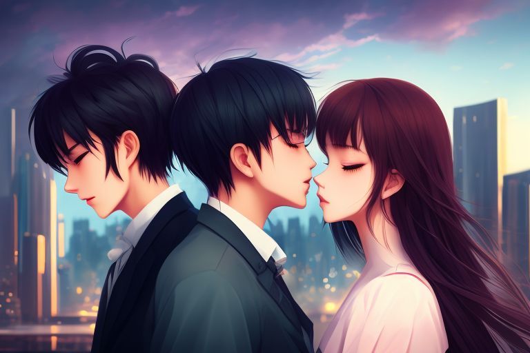 Romantic & Emotional Couples Anime Full HD Wallpapers